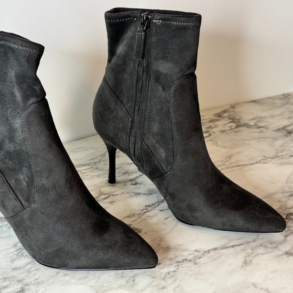 Nine West Cadence Faux Suede Booties